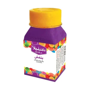 رنگ پودری بنفش 50 گرم دکتر نیلا