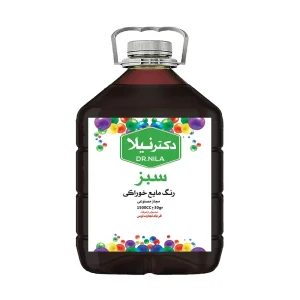 رنگ مایع سبز 1500 سی سی دکتر نیلا