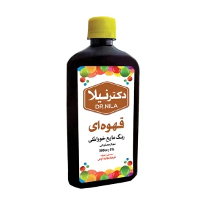 رنگ مایع قهوه ای 500 سی سی دکتر نیلا